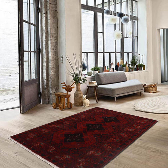 Premium Handmade Khal Mohammadi Wool Area Rug 102x148cm (ID B30054)