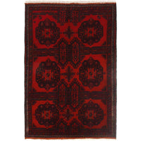 Handmade Wool KhalMohammadi Rug 103 x 155 cm (ID B30056)