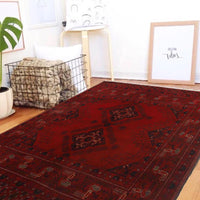 Premium Handmade Khal Mohammadi Wool Rug 110x137 cm (ID B30058)