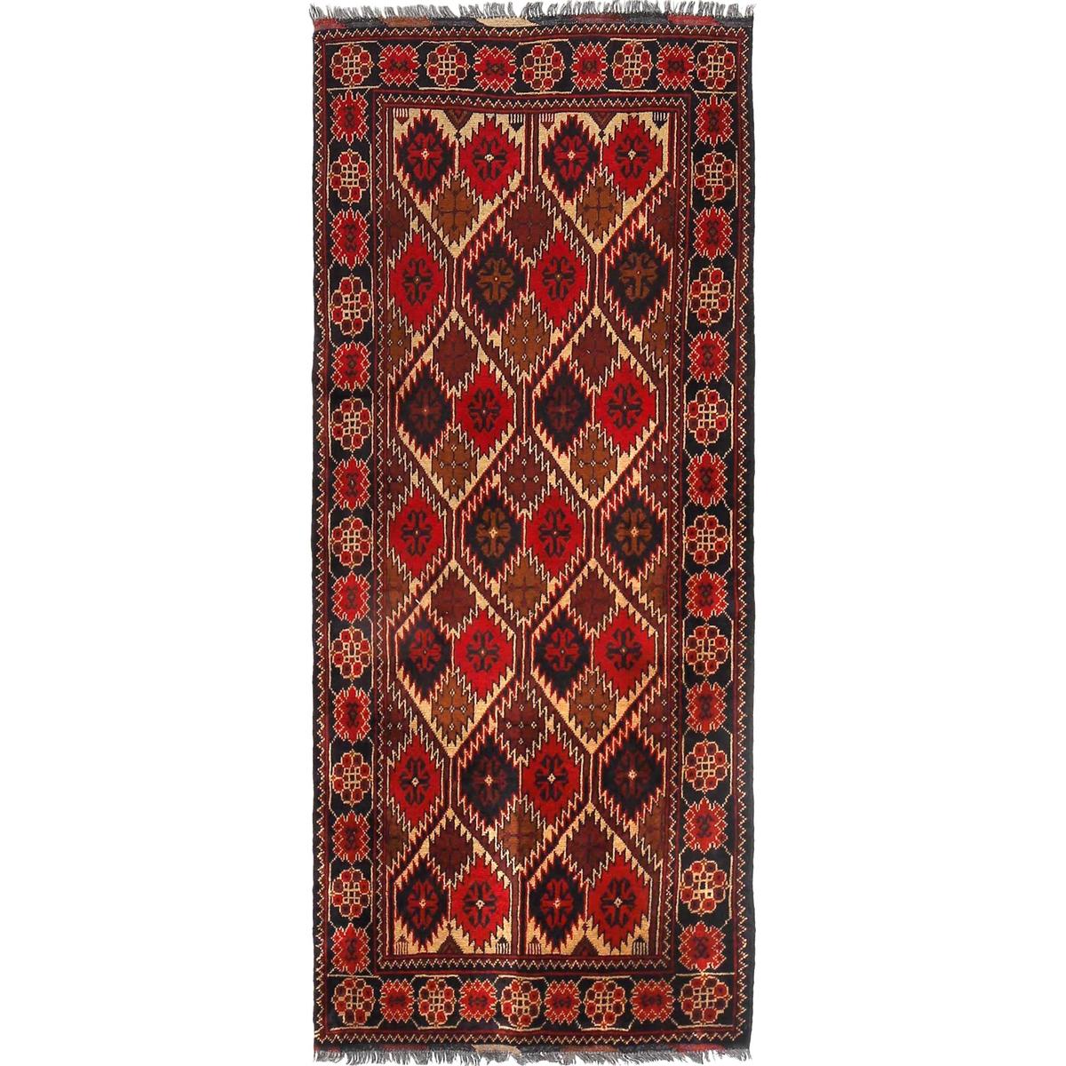 Handmade Wool Khal-Mohammadi Runner 83 x 195 (cm) (ID B30065)
