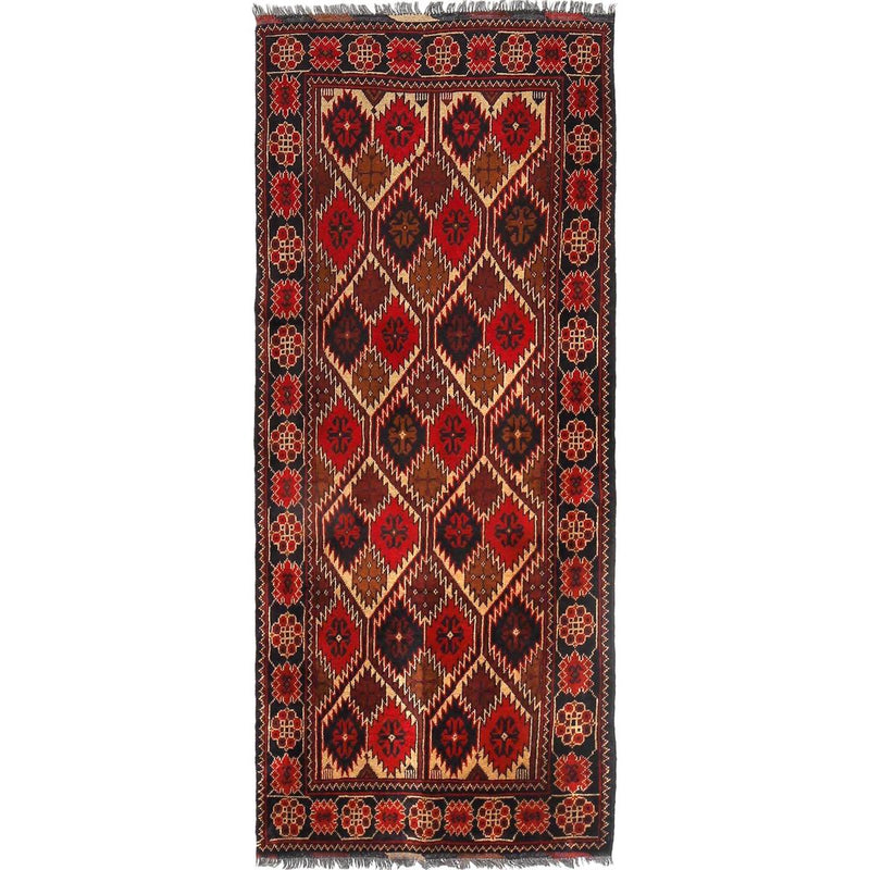 Handmade Wool Khal-Mohammadi Runner 83 x 195 (cm) (ID B30065)
