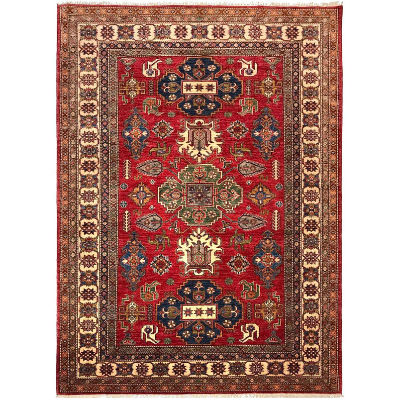 Supreme Kazak Handmade Wool Area Rug 170x235cm (ID B31618)