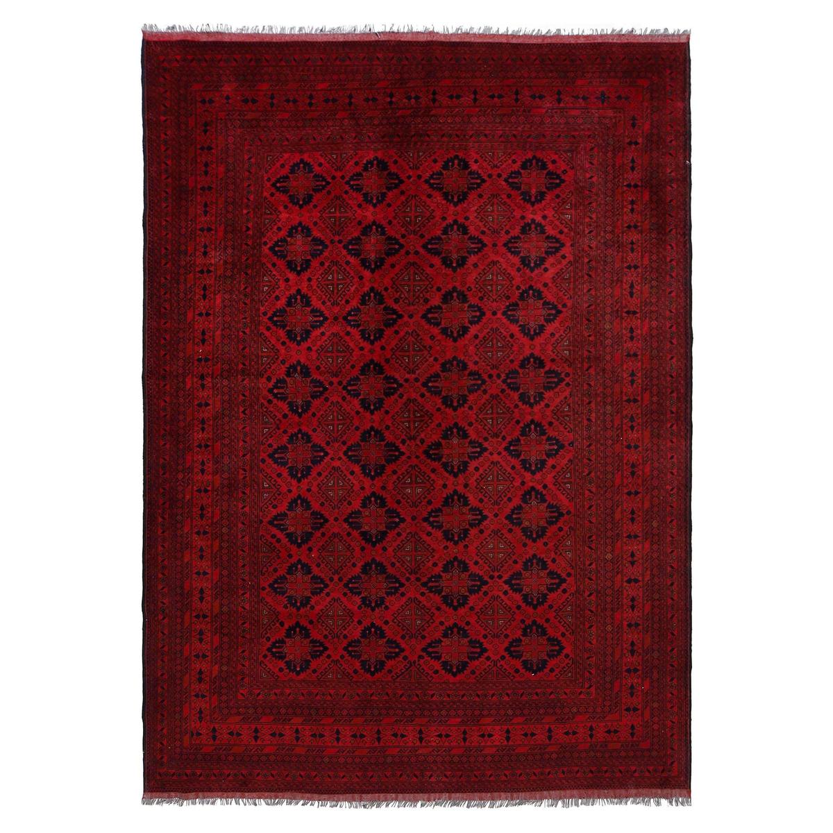 Handmade Wool Area Rug 203 x 292 cm (ID B33053)