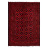 Handmade Wool Area Rug 203 x 292 cm (ID B33053)