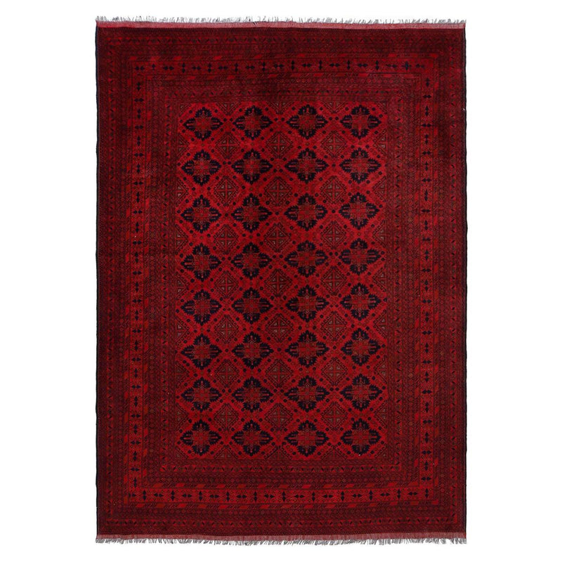 Handmade Wool Area Rug 203 x 292 cm (ID B33053)
