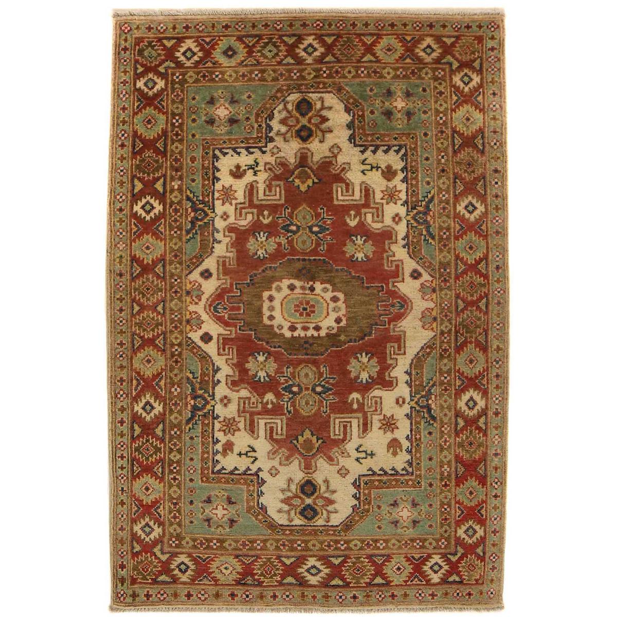 Handmade Heriz Oriental Wool Area Rug, Premium Handwoven (ID B34683)