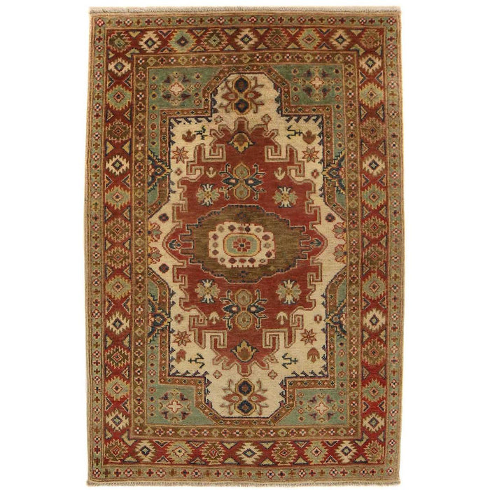 Handmade Heriz Oriental Wool Area Rug, Premium Handwoven (ID B34683)