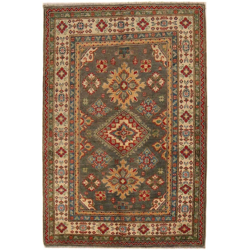 Handmade Kazak Wool Area Rug 100x146 cm (ID B34688)