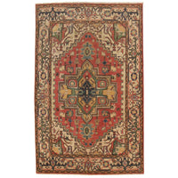 Handmade Heriz Wool Rug 117 x 186 cm (ID B34690)
