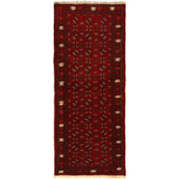 Handmade Bokhara Wool Runner Rug 71x173cm (ID B35797)