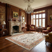 Terracotta Bazaar Turkish Rug - Aladdinrugs