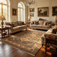 Handmade Kazak Wool Area Rug 100x146 cm (ID B34688)