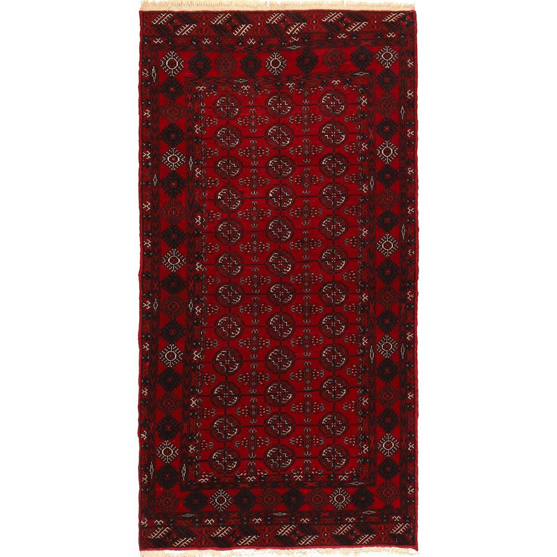 Handmade Bokhara Wool Runner 87 x 172 cm (ID G22927)