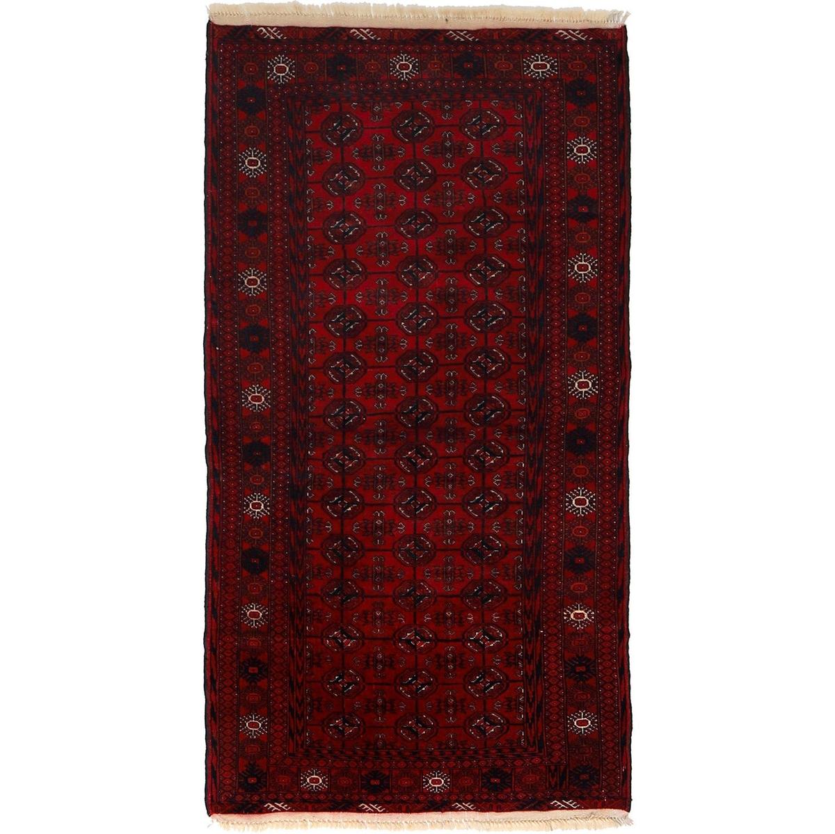 Handmade Wool Bokhara Rug 88 x 166 cm (ID G22932)