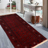 Handmade Wool Bokhara Rug 88 x 166 cm (ID G22932)