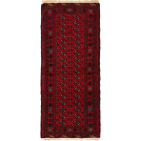 Premium Handmade Bokhara Wool Runner Rug 79 x 191cm (ID G22933)