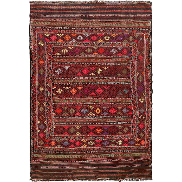 Dining Room Kilim 5' 2" x 8' 0" (ft) - No. G23642