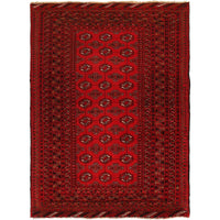 Handmade Bokhara Wool Rug 124 x 171 (cm) (ID G24927)