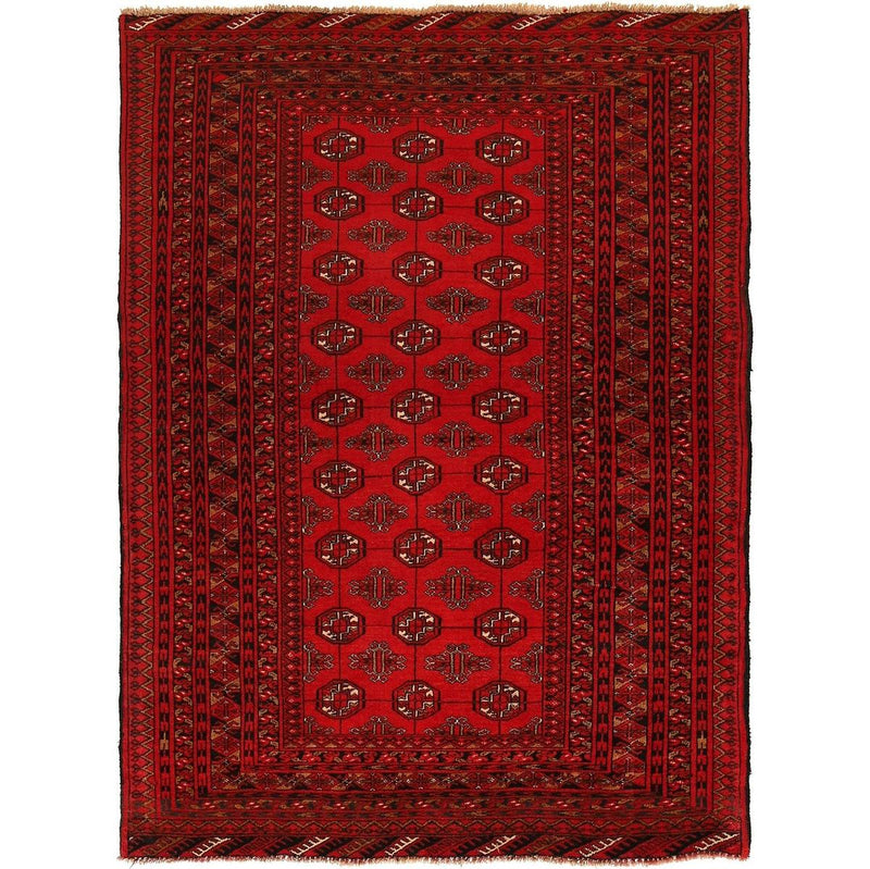 Handmade Bokhara Wool Rug 124 x 171 (cm) (ID G24927)