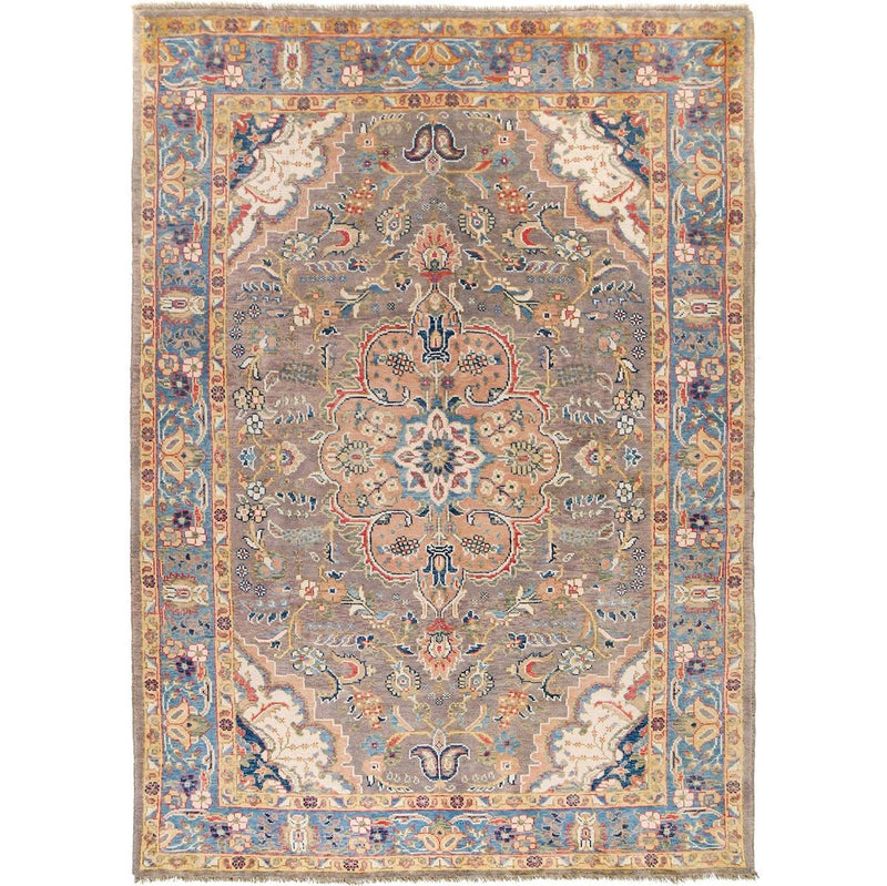 Handmade Heriz Wool Area Rug 200x292 cm (ID G27069)