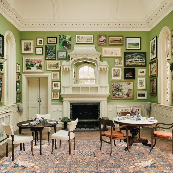 Handmade Heriz Wool Area Rug 200x292 cm (ID G27069)