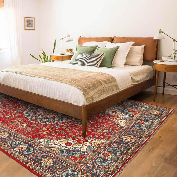 Handmade Heriz Wool Rug 256 x 321 cm (ID G27071)