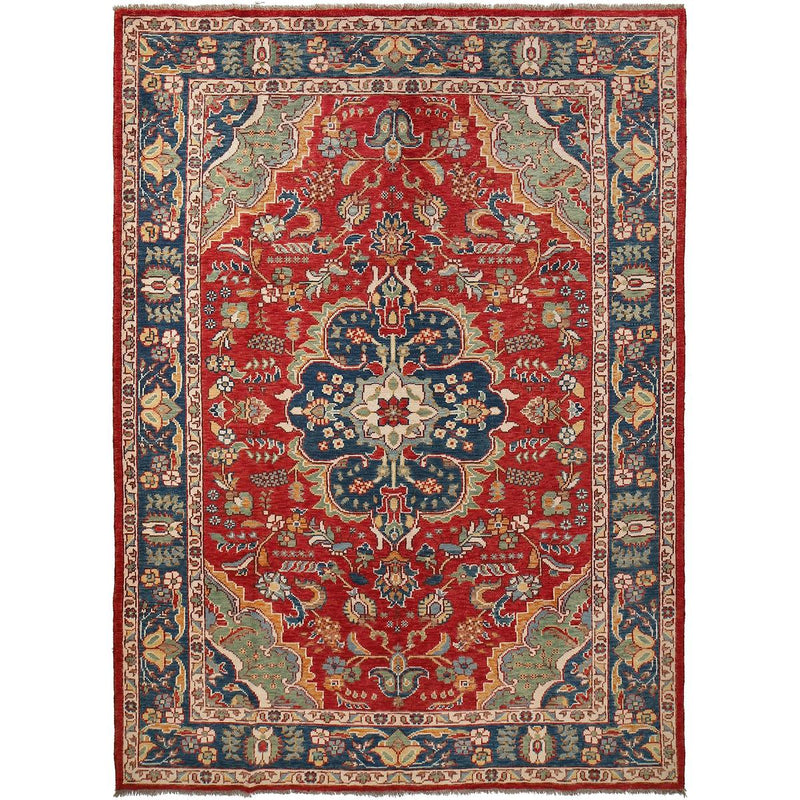 Handmade Heriz Wool Rug 203 x 292 cm (ID G27072)