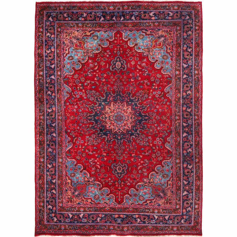 Handmade Kashan Wool Oriental Area Premium Rug (ID G29030)