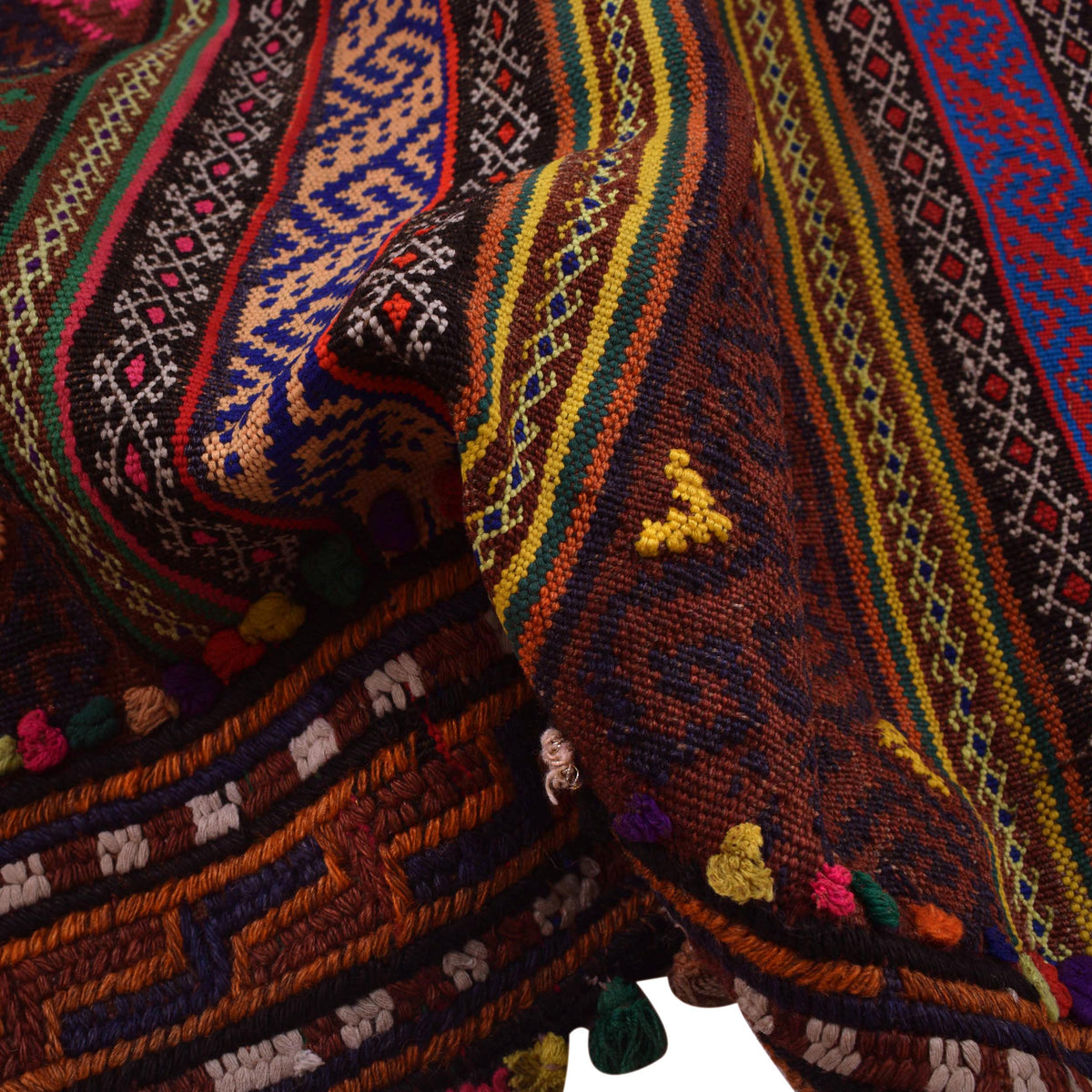 Entryway Flatweave Kilim 4' 10" x 7' 0" (ft) - No. G31685