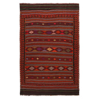 Entryway Flatweave Kilim 5' 5" x 8' 10" (ft) - No. G31686