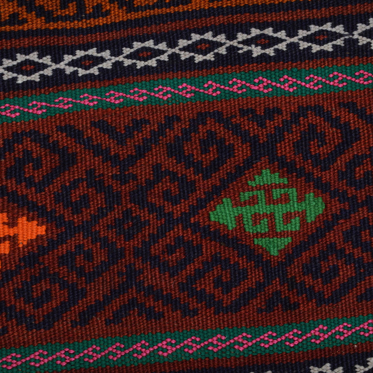 Entryway Flatweave Kilim 5' 5" x 8' 10" (ft) - No. G31686