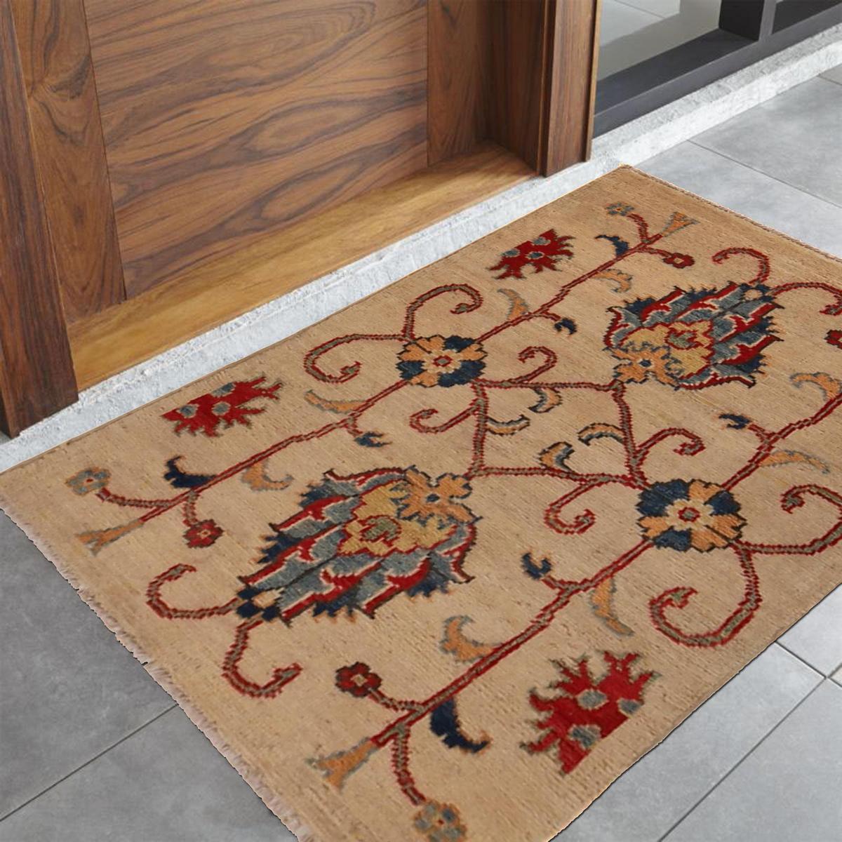 Handmade Wool Kazak Rug 61 x 84 cm (ID G35219)