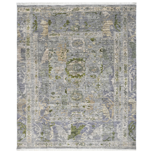 Chelsea Blue in Botanical Fade Rug 244 × 305 cm