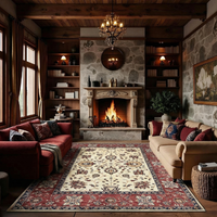 Crimson Chateau Regalia Rug 154 × 244 cm (5 x 8)