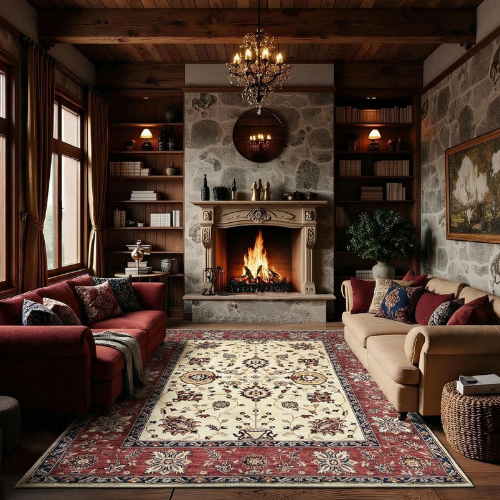 Crimson Chateau Regalia Rug 154 × 244 cm (5 x 8)