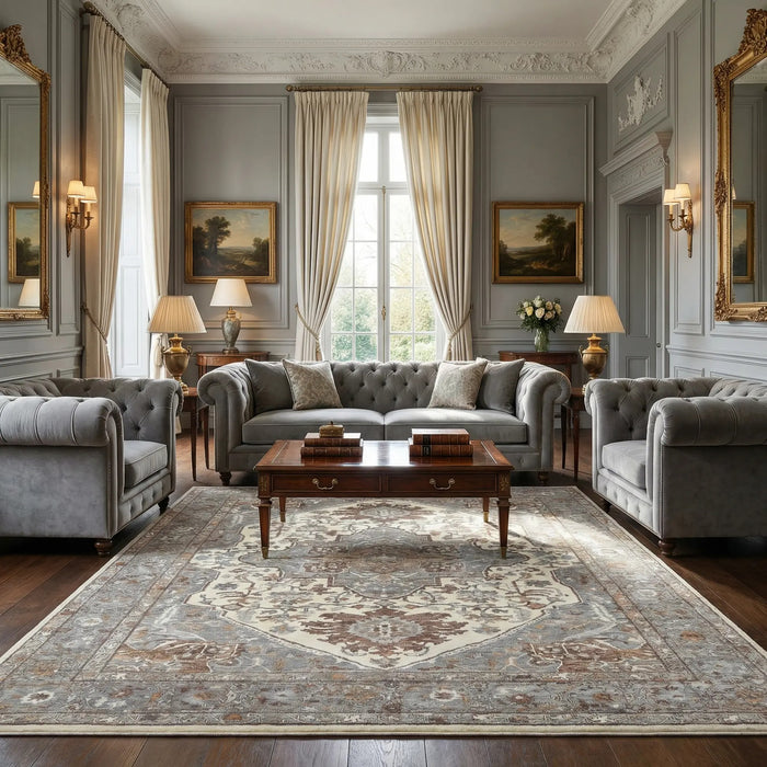 Opaline Medallion No. 12 Rug 244 × 305 cm