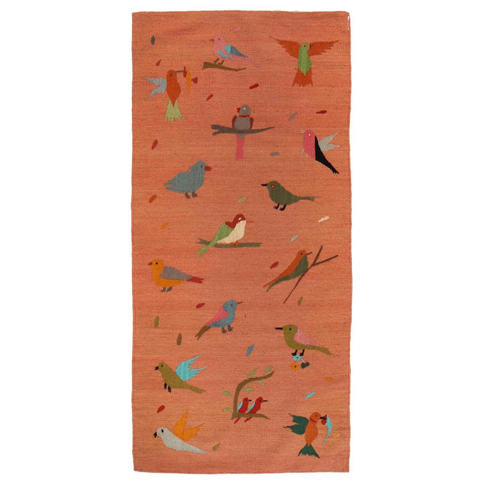 Embroidery Kilim Rug – 83 x 180 cm – Carpet ID P35163