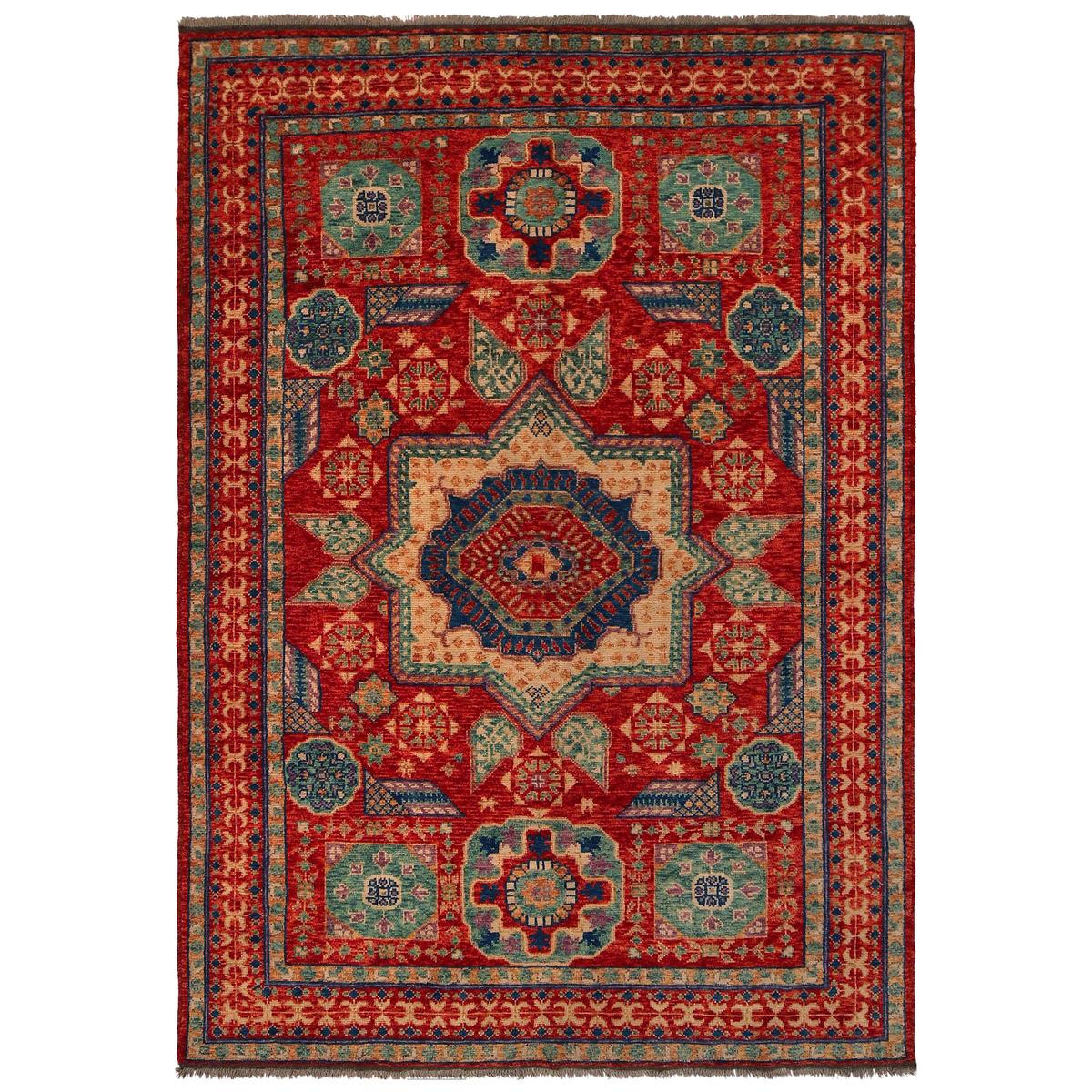 Handmade Wool Shirazi Area Rug Oriental Premium (ID P35677)