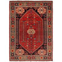 Handmade Wool Shirazi Rug 195 x 289 (cm) (ID P35678)