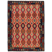 Handmade Vegetable Kilim 5' 9" x 7' 10" (ft) - No. P36080