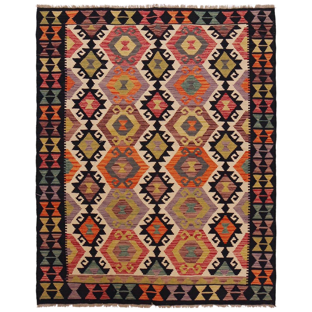 Handmade Wool Carpet Premium Area Rug 157x195cm (ID P36101)