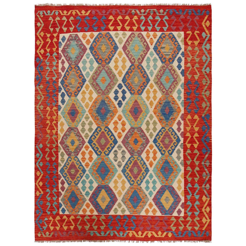 Handmade Vegetable Kilim 6' 0" x 8' 1" (ft) - No. P36144