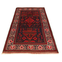 Multi Color Prayer Rug 2' 11" x 4' 11" (ft) - No. P36189