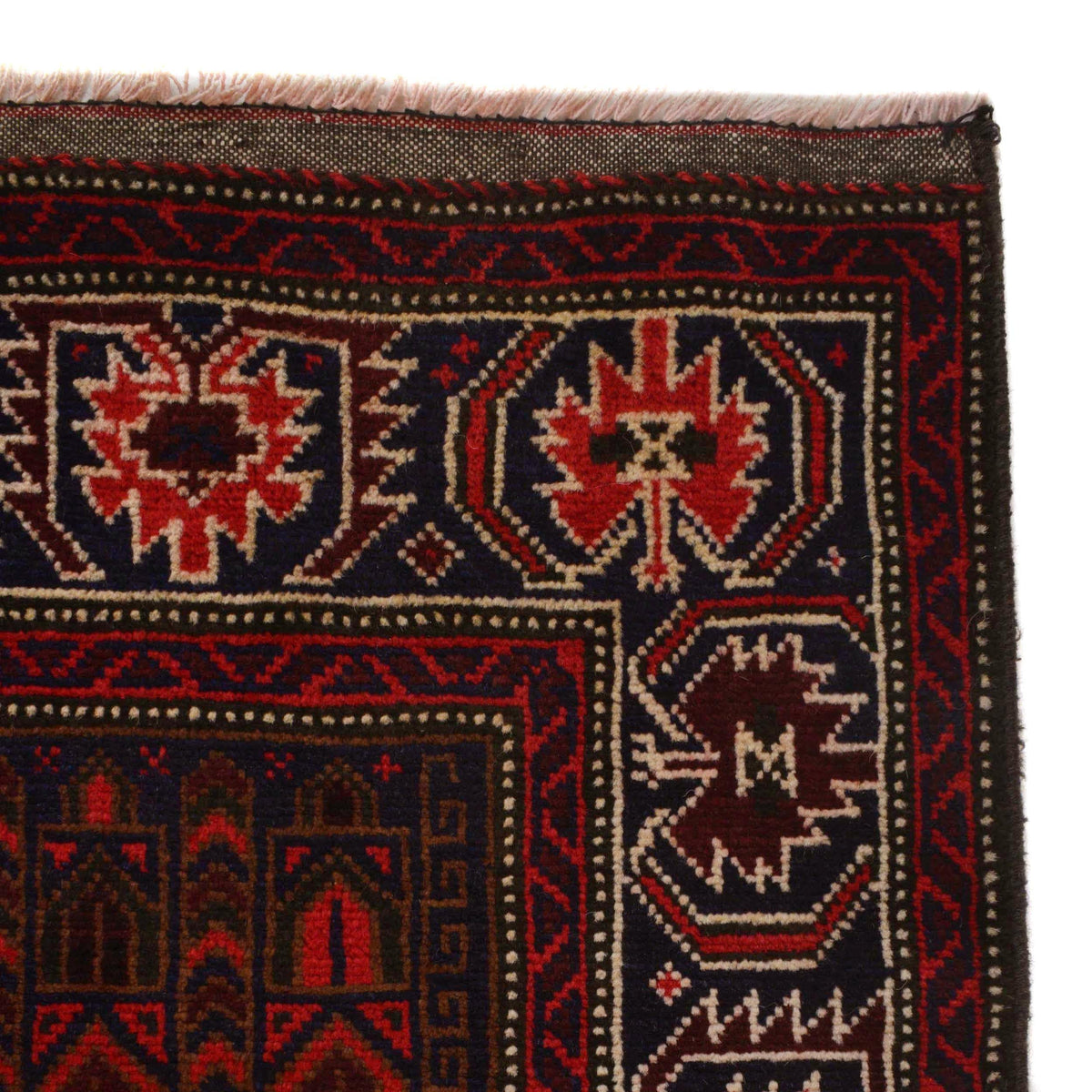 Multi Color Prayer Rug 2' 11" x 4' 11" (ft) - No. P36189