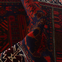 Multi Color Prayer Rug 2' 11" x 4' 11" (ft) - No. P36189