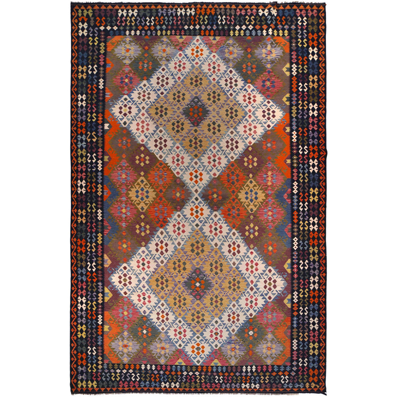 Handmade Vegetable Kilim 10' 2" x 16' 5" (ft) - No. P36398