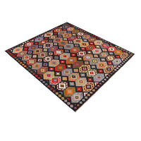 Handmade Vegetable Kilim 8' 6" x 9' 10" (ft) - No. P36402