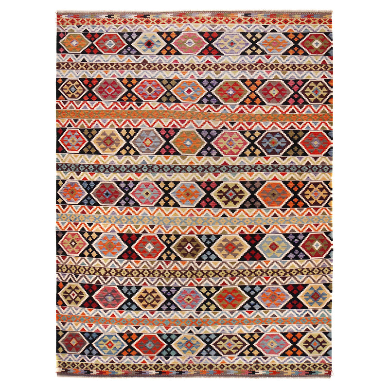 Handmade Vegetable Kelim 8' 8 x 12' 0 (ft) - No. P36408