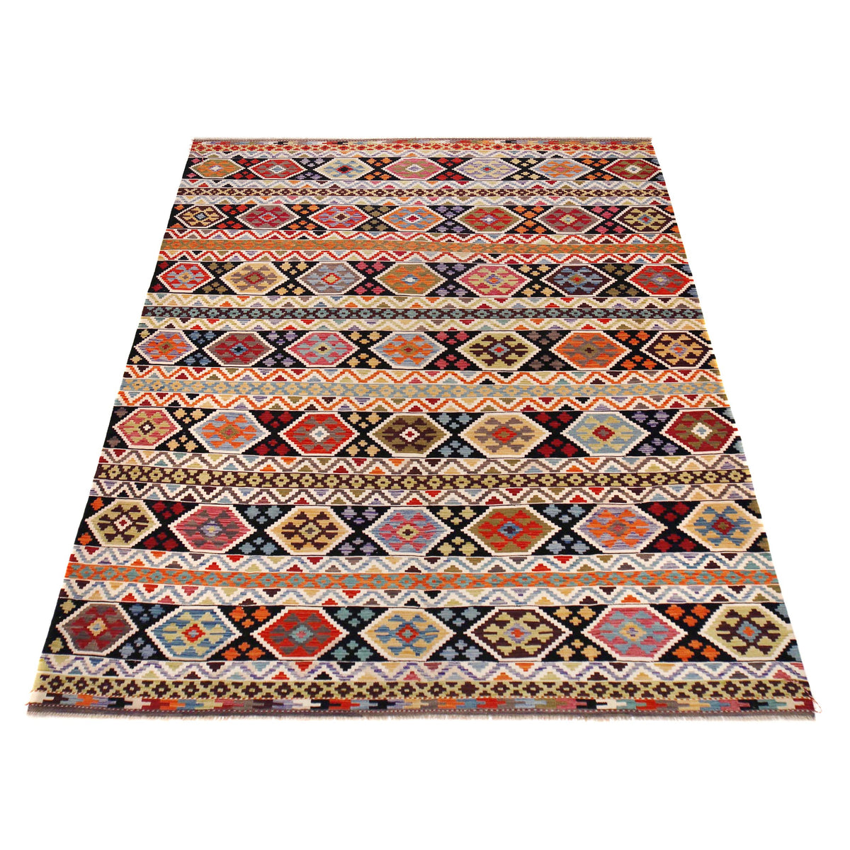 Handmade Vegetable Kelim 8' 8 x 12' 0 (ft) - No. P36408