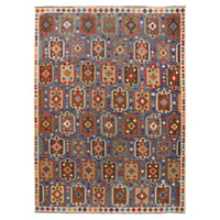 Handmade Vegetable Kelim 9' 11" x 13' 2" (ft) - No. P36481